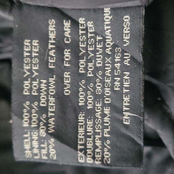 Cole Haan Black Hooded Puffer Coat - Picture 10 of 10